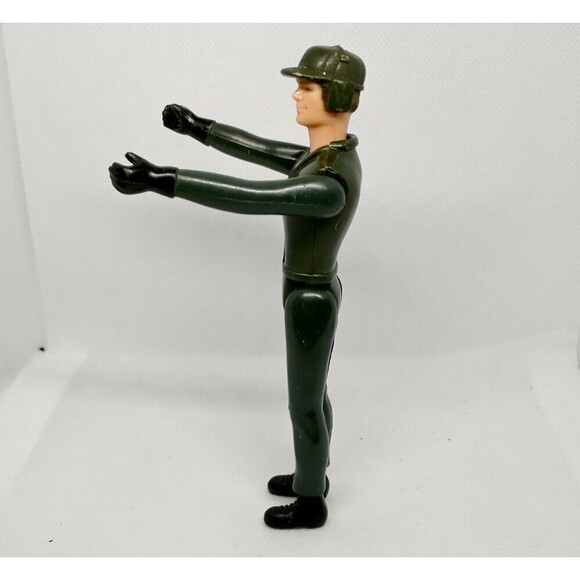 Vintage 1982 Gay Toys Laser Force  Military Pilot 5.5" Action Figure - Picture 3 of 8